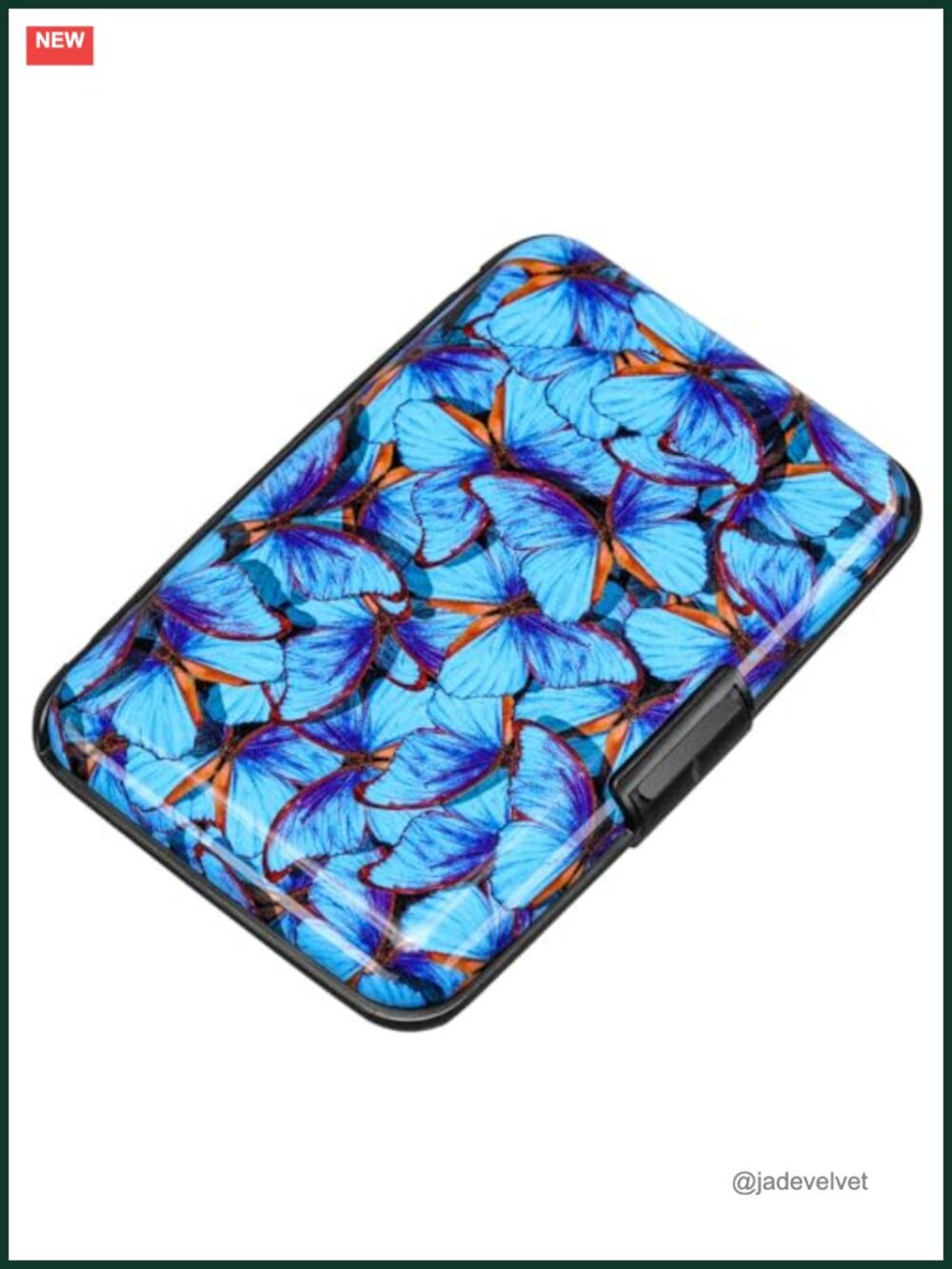 RFID Blocking Aluminum Card Case Hard Shell Metal Wallet